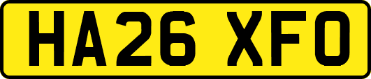 HA26XFO