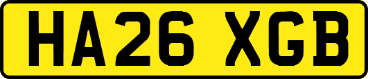 HA26XGB