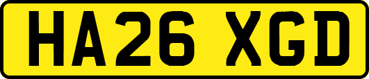 HA26XGD
