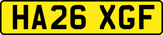 HA26XGF
