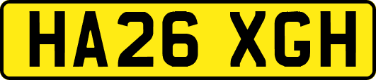 HA26XGH