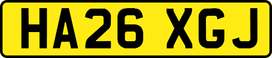 HA26XGJ