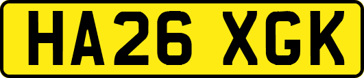 HA26XGK