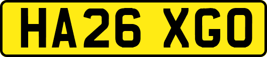 HA26XGO