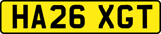 HA26XGT