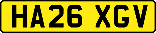 HA26XGV