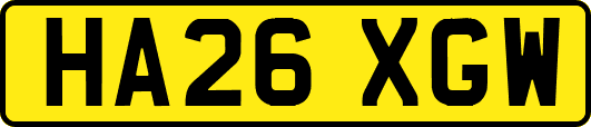 HA26XGW