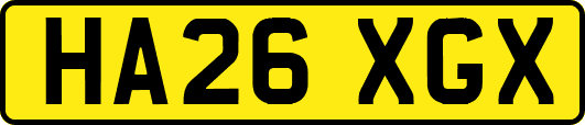 HA26XGX