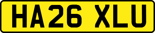 HA26XLU