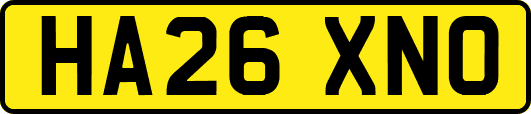 HA26XNO