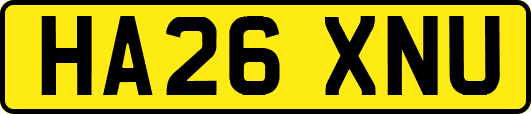 HA26XNU