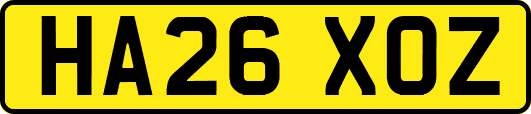 HA26XOZ