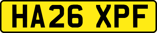 HA26XPF