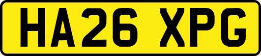 HA26XPG