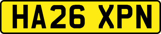 HA26XPN