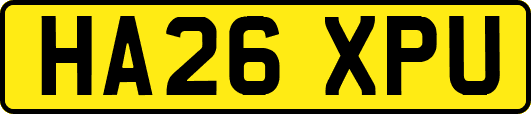 HA26XPU