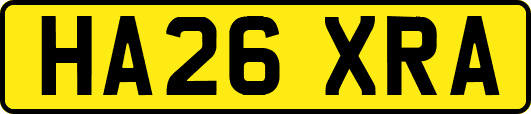 HA26XRA