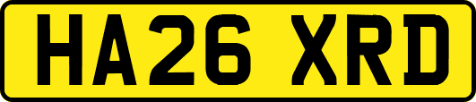 HA26XRD