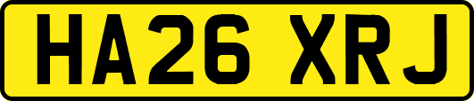 HA26XRJ