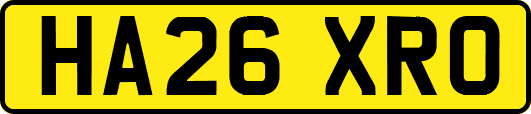 HA26XRO