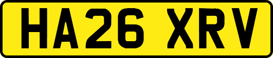 HA26XRV