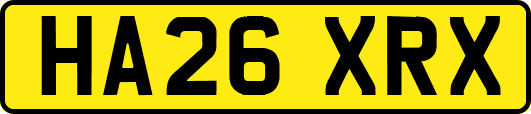 HA26XRX
