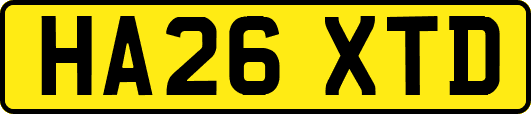 HA26XTD