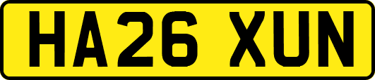 HA26XUN