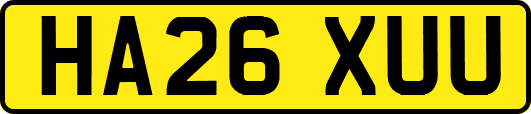 HA26XUU