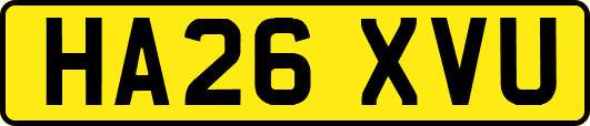 HA26XVU
