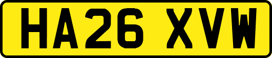 HA26XVW