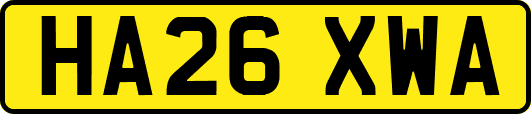 HA26XWA