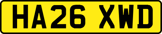 HA26XWD