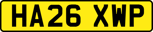 HA26XWP