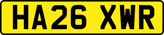 HA26XWR