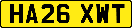 HA26XWT