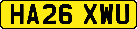 HA26XWU