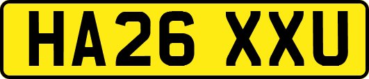 HA26XXU