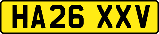 HA26XXV