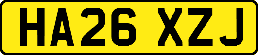 HA26XZJ