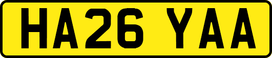 HA26YAA