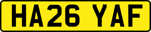 HA26YAF