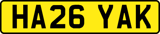 HA26YAK