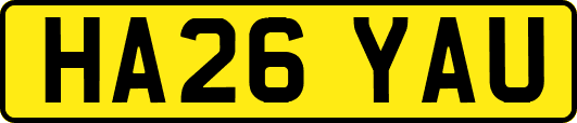 HA26YAU