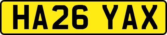 HA26YAX