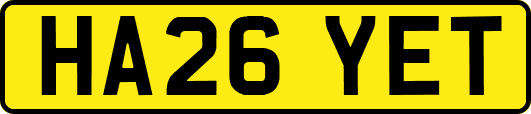 HA26YET