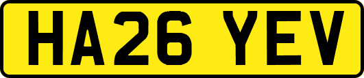 HA26YEV