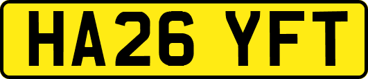 HA26YFT