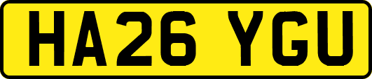HA26YGU