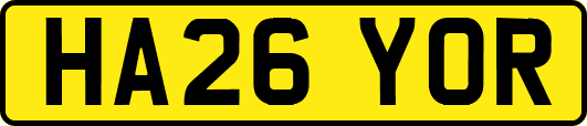 HA26YOR